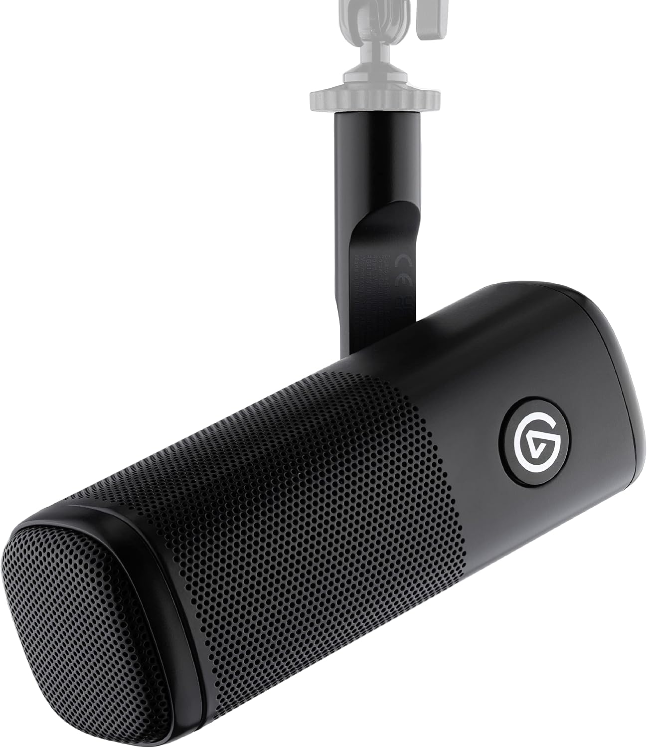 Wave DX Dynamic XLR Microphone, Cardioid Pattern | Speech-optimized capsule, Room noise rejection, No signal booster needed, Swivel mount included, Broadcast-ready