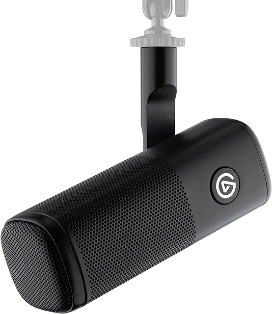 Elgato Wave DX - dynamiczny mikrofon XLR, wzór kardioidalny, eliminacja zakłóceń, optymalizacja pod kątem mowy, podcasty, transmisje, wzmacniacz sygnału nie jest wymagany, dowolny interfejs, Mac, PC