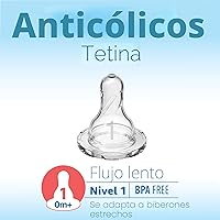Vista 7 de Dr. Brown's Natural Flow Anti-Colic Options+ Biberón estrecho con diseño Dream Adventure, 8 oz/250 mL, con tetinas de flujo lento Nivel 1, 0m+
