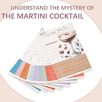 Travel Martini Kit with 2 Glasses,Martini Gift for Home,Party