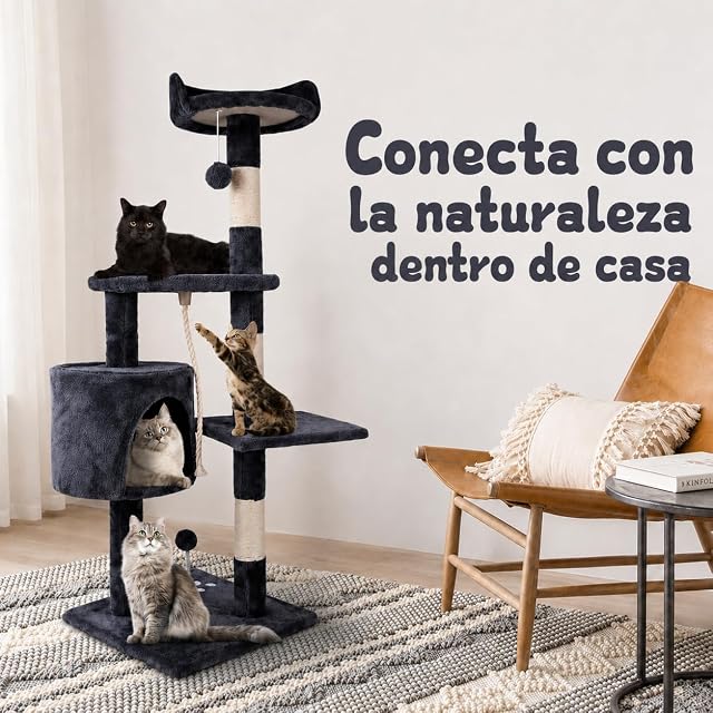 Foto 8 de 8 de Árbol Rascador para Gatos