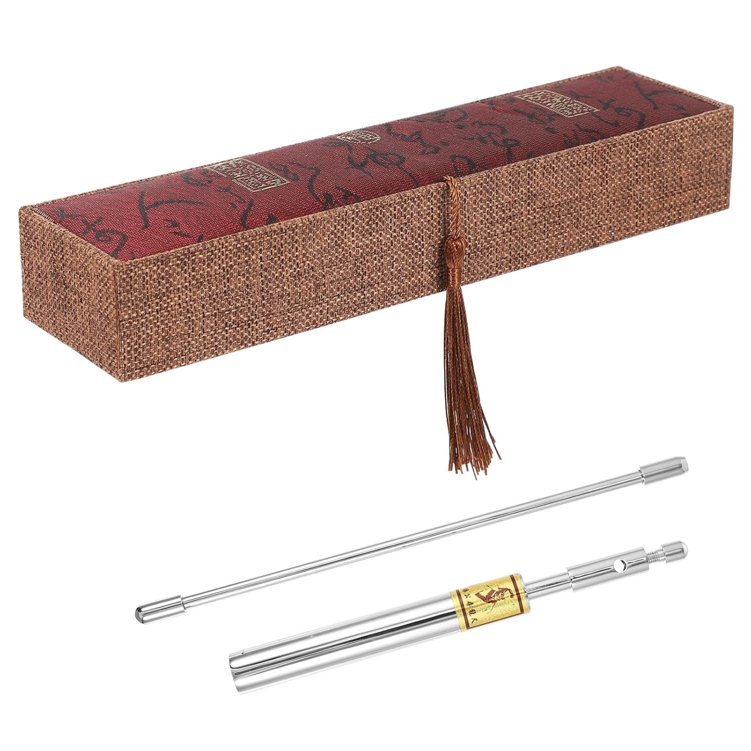 LIFKOME Feng Shui Dowsing Rod Meter Ruler Probe Tool Simple Design Lightweight and Practical