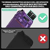 Vista 3 de eXtremeRate Juego completo de botones de repuesto negros para Steam Deck, DIY ABXY D-pad Trackpad parachoques botones de disparo y herramientas