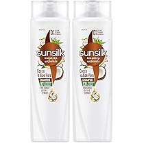Sunsilk, Shampoo Cocco e Aloe Vera, Shampoo per Capelli Secchi e Sfibrati, Formula Nutriente e Protettiva per Capelli Visibilmente Sani, Senza Appesantire, con Cocco e Aloe Vera, 250ml