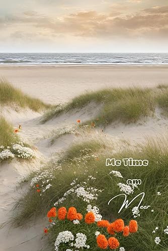 Me Time am Meer Notizbuch: Afslapning - Entspannung Me Time, Tagebuch, Journal, 6×9 (ähnlich DIN A5) Format, liniert (Afslapning - Entspannung am Meer)