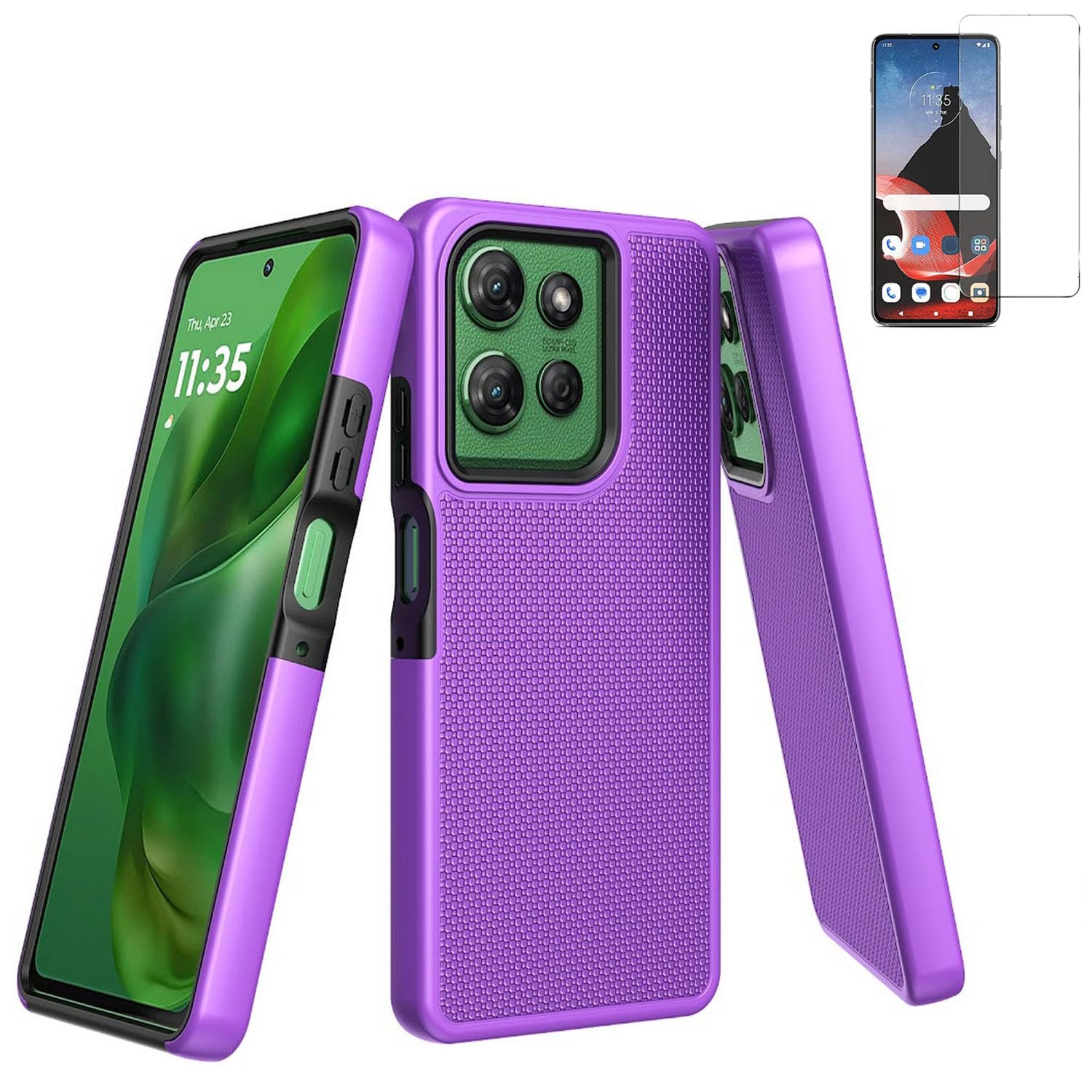 Amazon.com: Durable Dual Layered Phone Case for Motorola Moto G