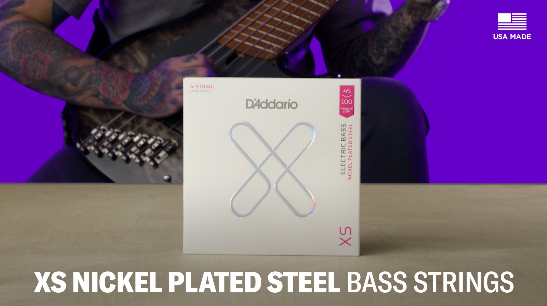 Amazon.com: D'Addario Bass Guitar Strings, XS Coated Electric