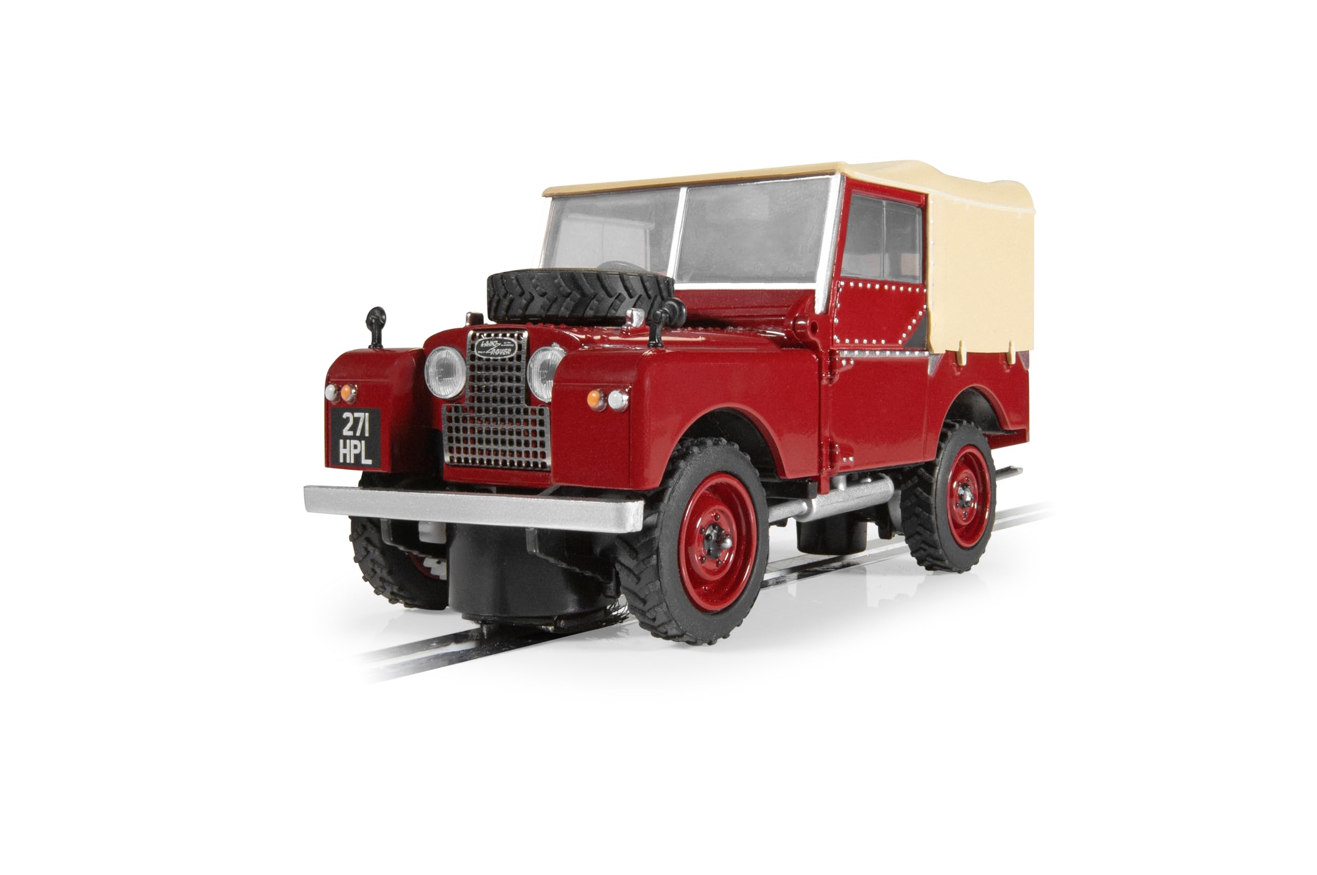 Scalextric Cars C4493 Land Rover Series 1 - Poppy Red
