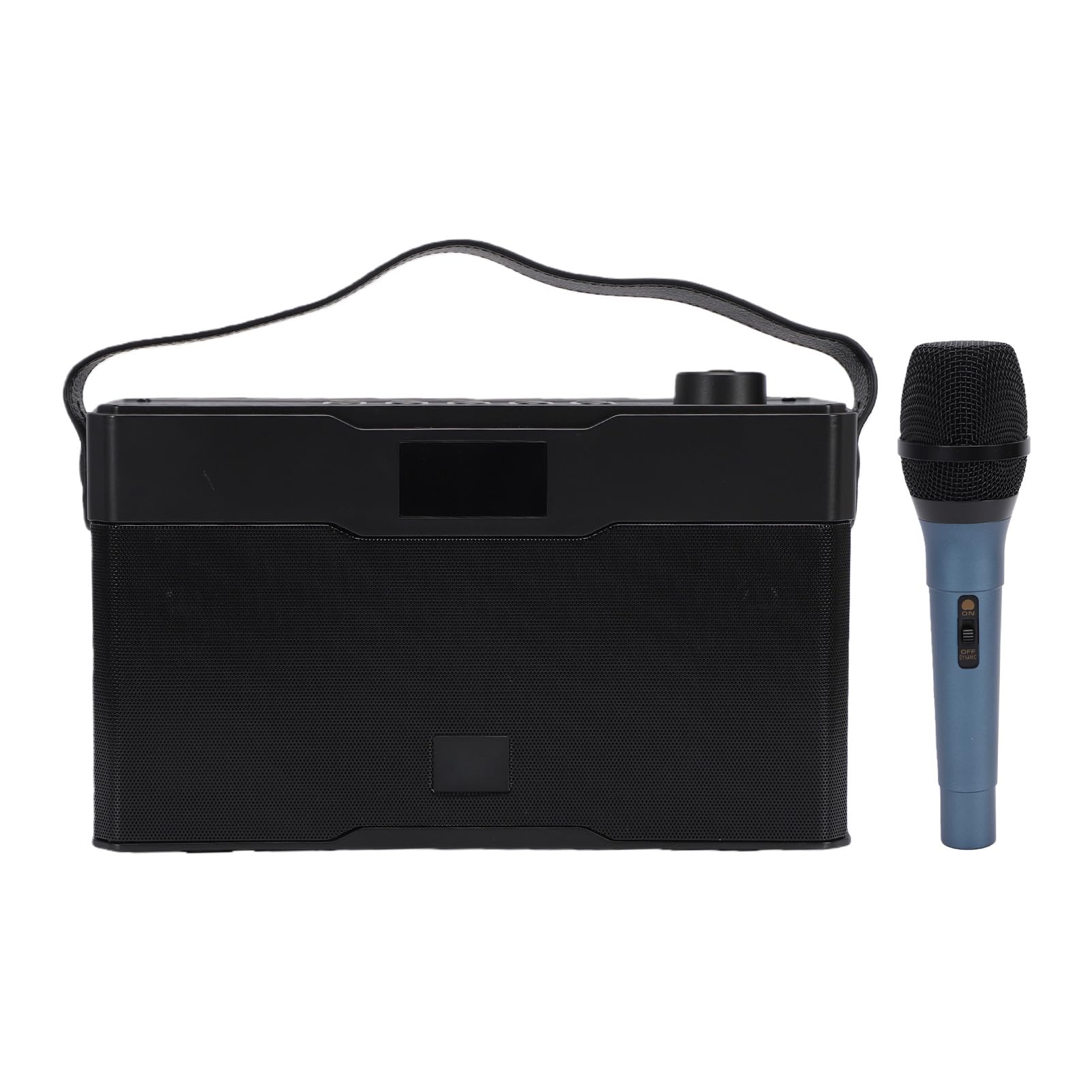 lyrlody Amplificatore per Chitarra Bluetooth Portatile, Amplificatore per Chitarra in Plastica da 60 W con BT 5.3, Doppi Woofer, Radiatori Passivi, Ricaricabile 5000 MAh per Canto, Spettacoli di