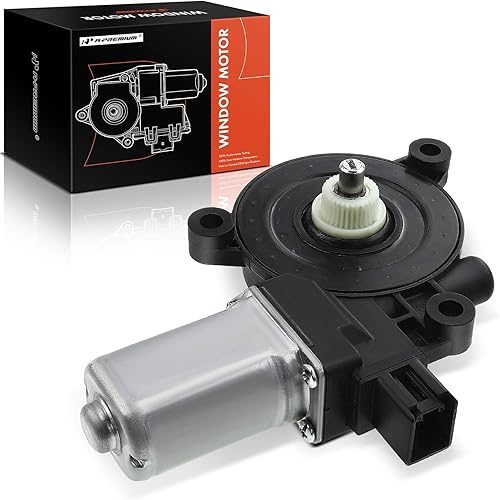 A-Premium Motor de elevalunas eléctrico delantero izquierdo del lado del conductor (enchufe de 6 pines) compatible con los modelos Toyota y Mazda y