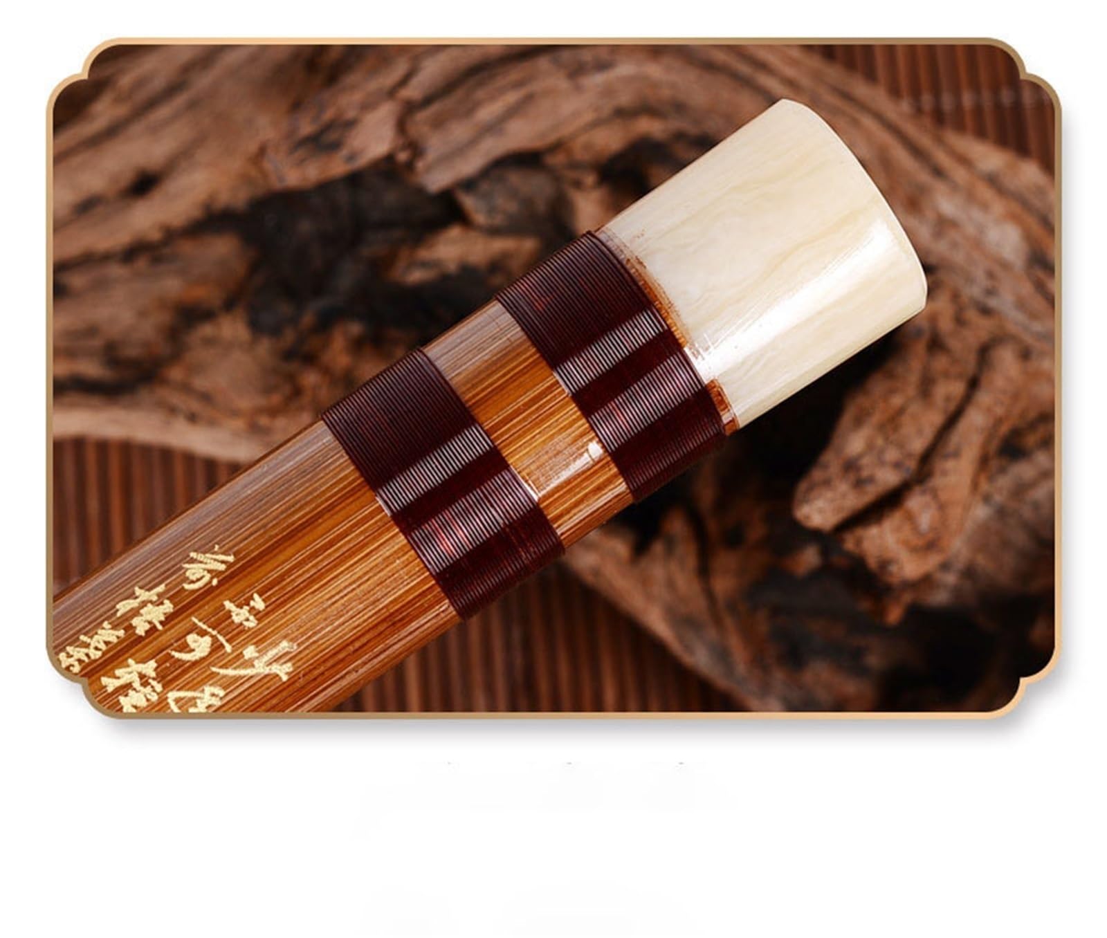 Flauto traverso per principianti di livello professionale accordato in Re di bambù Principianti Bamboo Flute