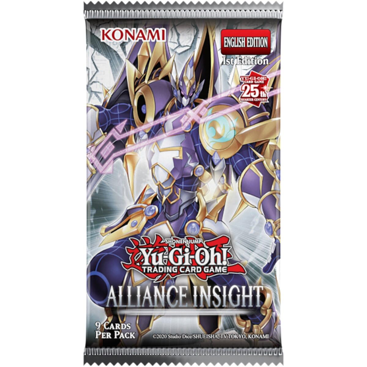 Yu-Gi-Oh! Trading Card Game Alliance Insight 9 Card Booster Pack