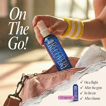 Recovery Hypochlorous Acid Spray for Face & Body - pH Balanced Facial Mist, Non-Irritating, Daily Skin Cleanser Body & Face Spray,160 ppm HOCl, 2 fl oz
