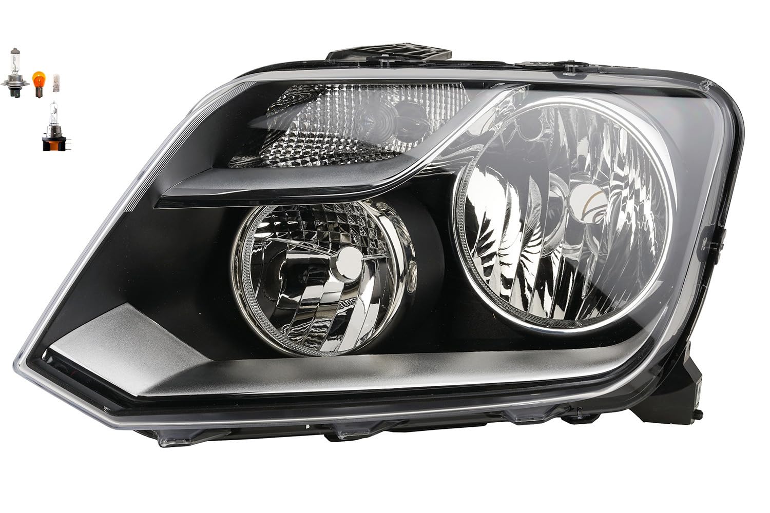 Johns, Reflektor halogenowy przedni pasujący do VW Amarok 01/13-08/16 lewy żarówka