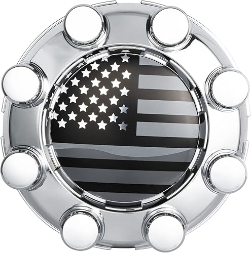 Miniatura 8 de KitsPro Tapones centrales de rueda para Ford F-250 F-350 SRW 5C3Z-1130-PA Tapacubos de repuesto, paquete de 1