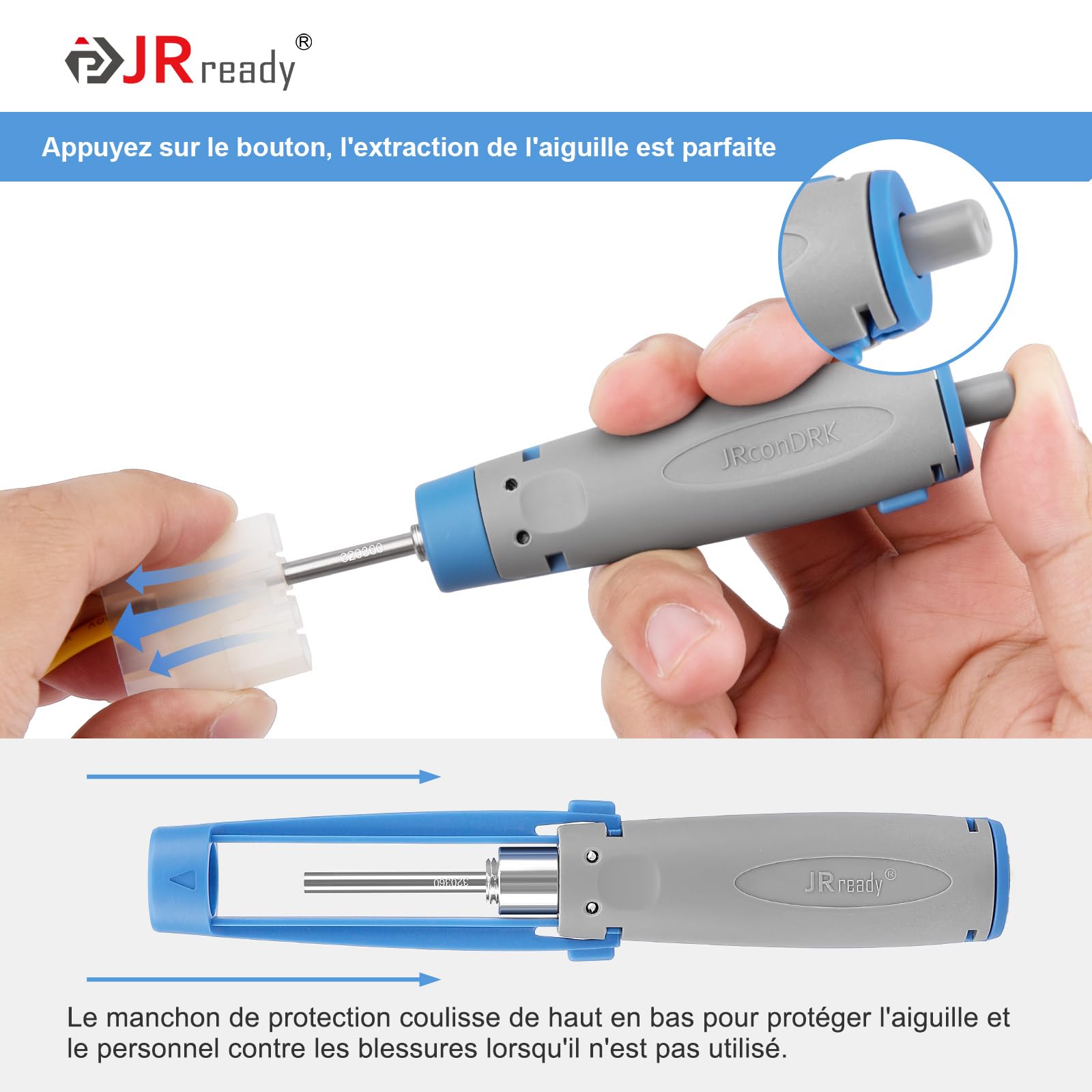 KS TOOLS 154.0011 - Extracteur universel de cosses pour connecteur plat et cosses Faston 2,8-6
