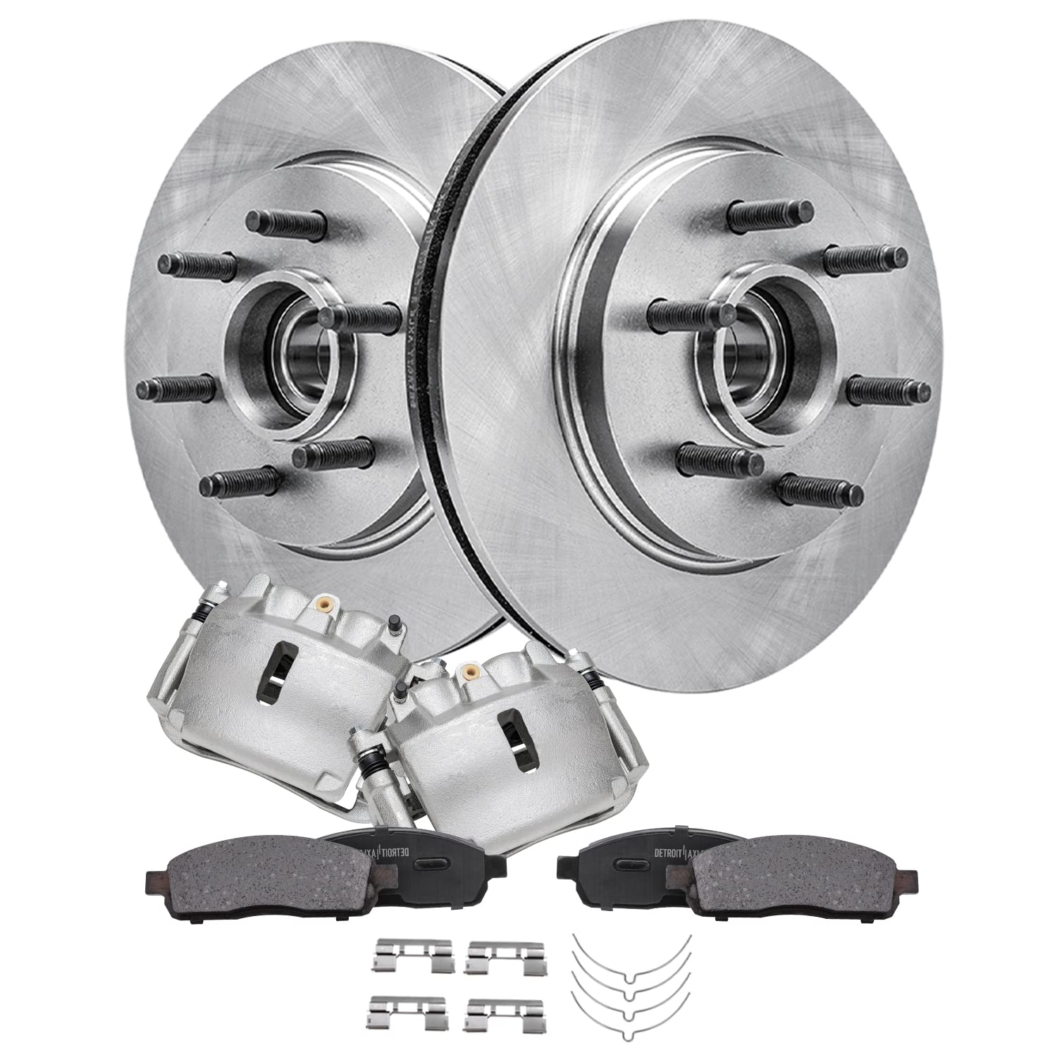 Detroit Axle - RWD Front Brake Kit for 2005-2008 F-150 2006-2008 Mark LT