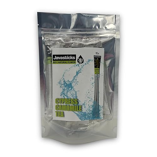 Miniatura 2 de Té de manzanilla de ciprés  Té de manzanilla 100% cruda  Té de hierbas de manzanilla real  Palitos de té  Sin sabores artificiales, fácil de usar,