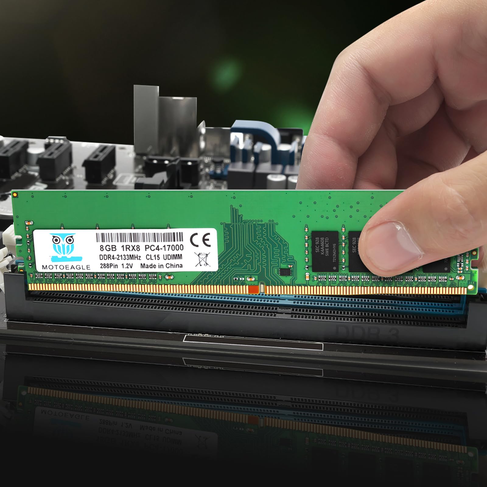 8GB DDR4 RAM ] 8GB DDR4 2133MHz DIMM PC4-2133P PC4-17000 UDIMM Non