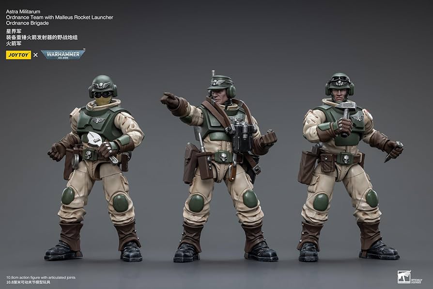 JOYTOY ウォーハンマー40K Astra Militarum Amazon.com: JoyToy Warhammer 40K: Astra Militarum Ordnance Team