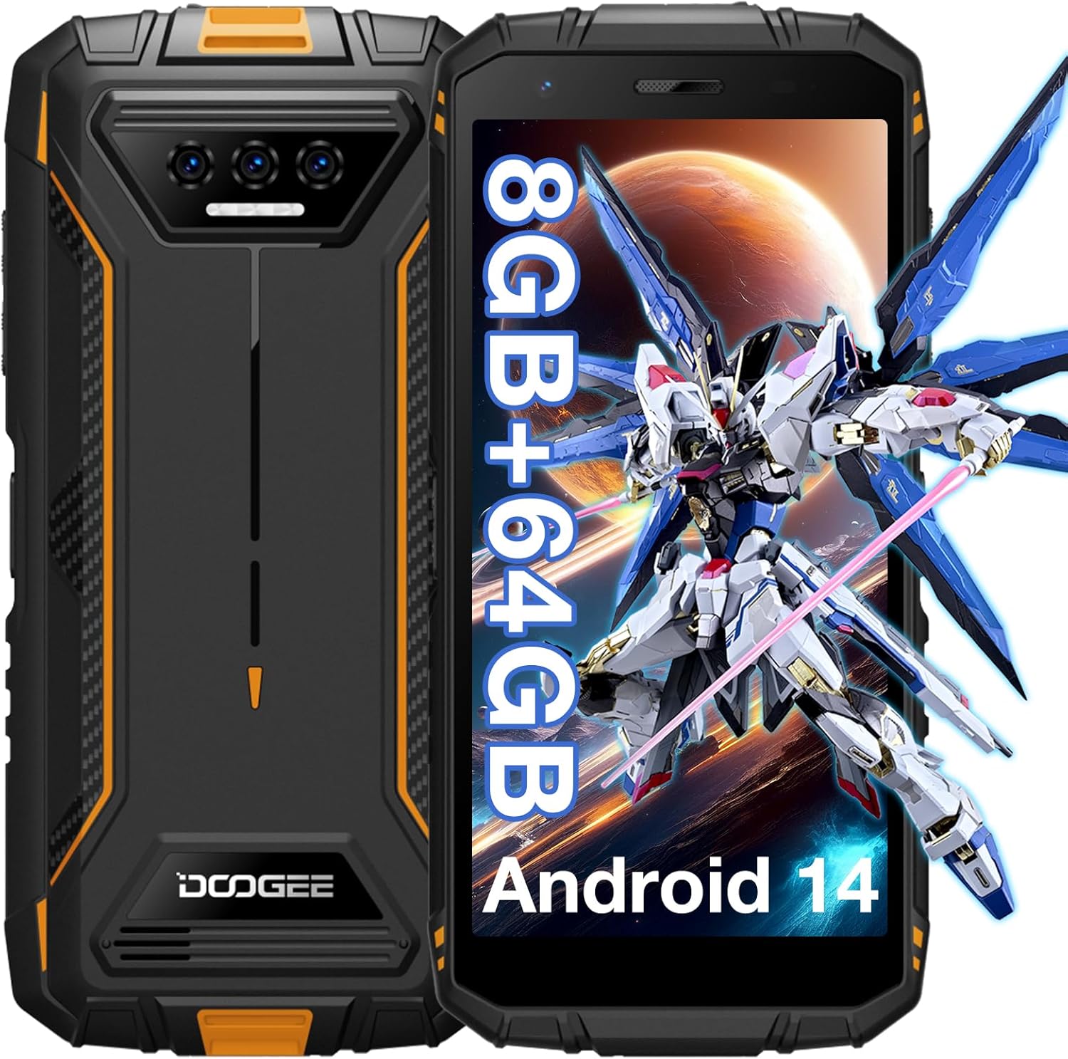 DOOGEE S41T Rugged Phone – Android 14, 6300mAh