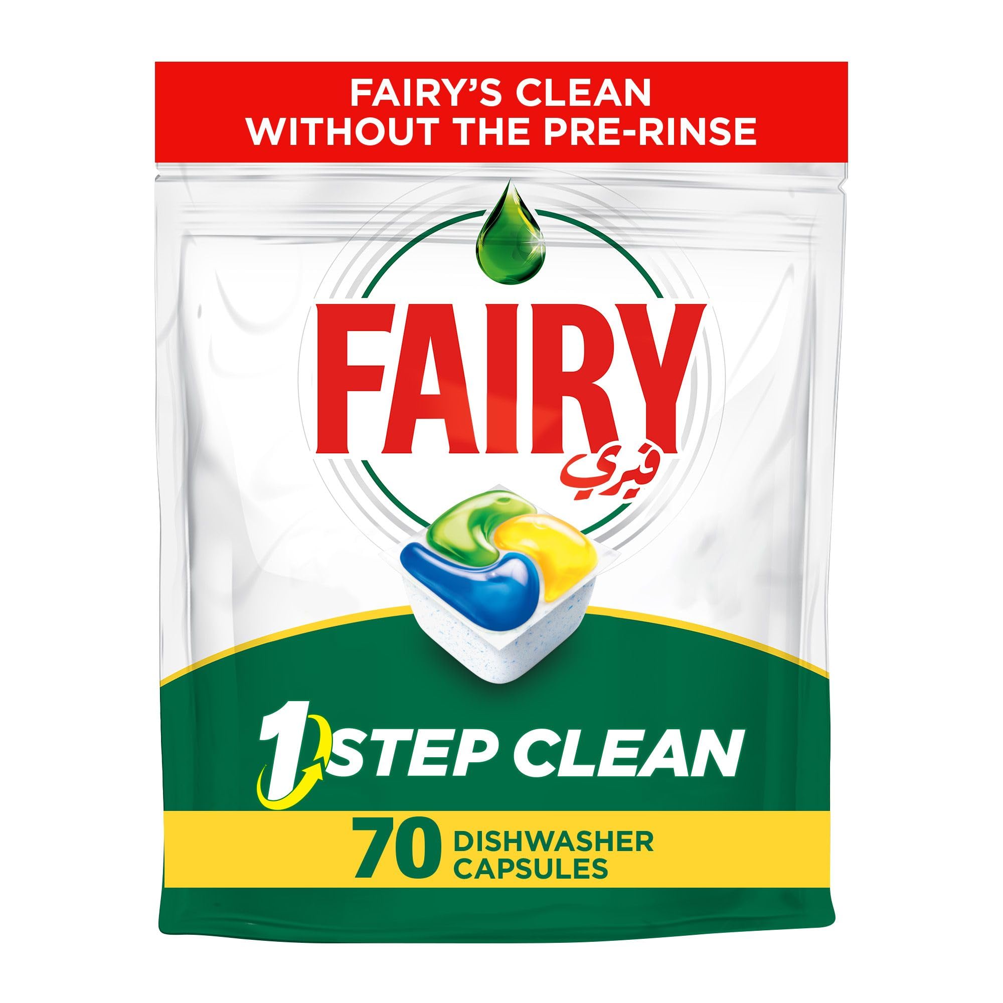 Sponsored Ad – 1-Step Clean Plus Automatic Diswhasher Tablets, Effective on Dried-on Grease without the Pre-Rinse, 70 Tabs