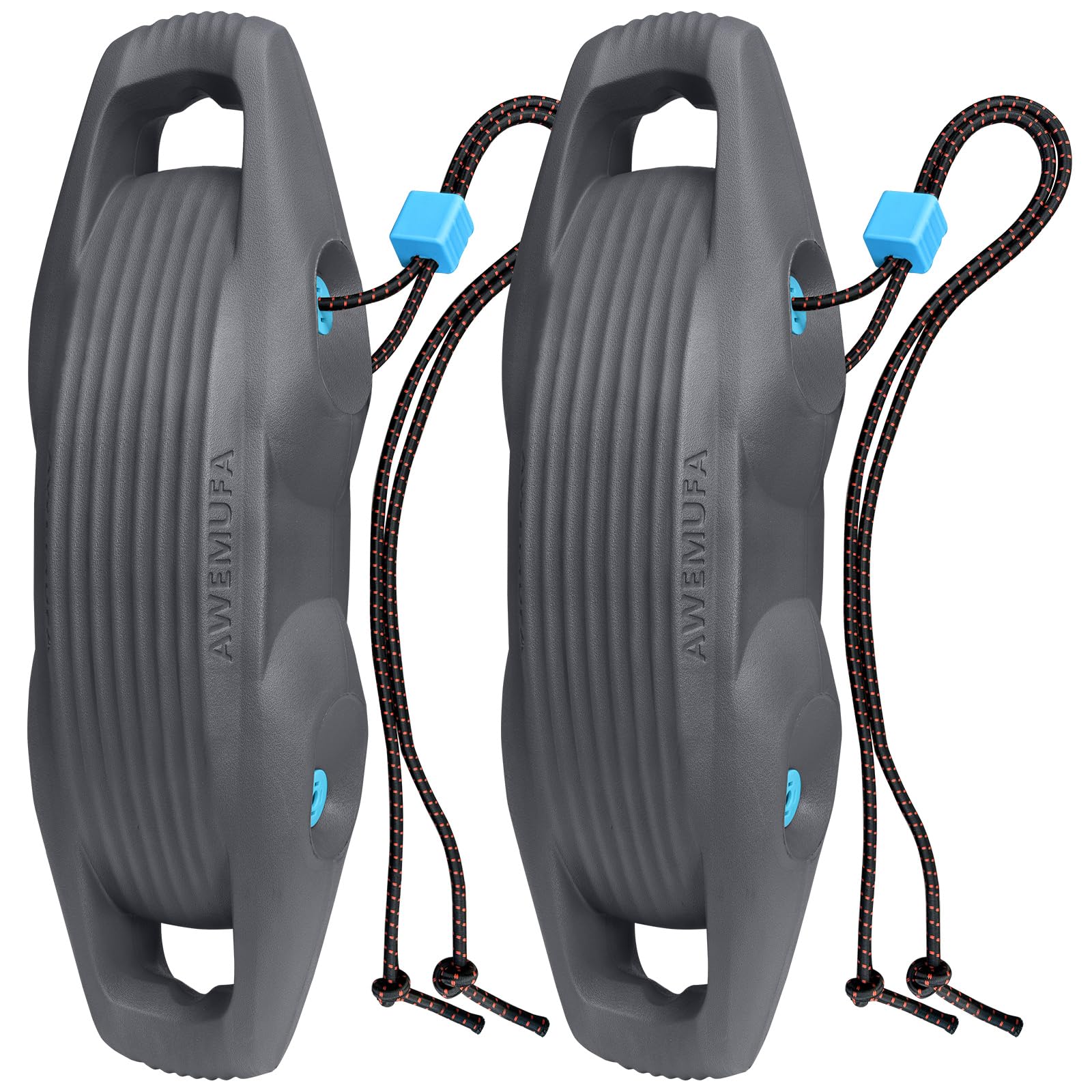 AWEMUFA Boat Fenders Easy to Install Bumper for Docking Ideal Fender for Pontoon, Bass, Jet Ski and Fishing Boats