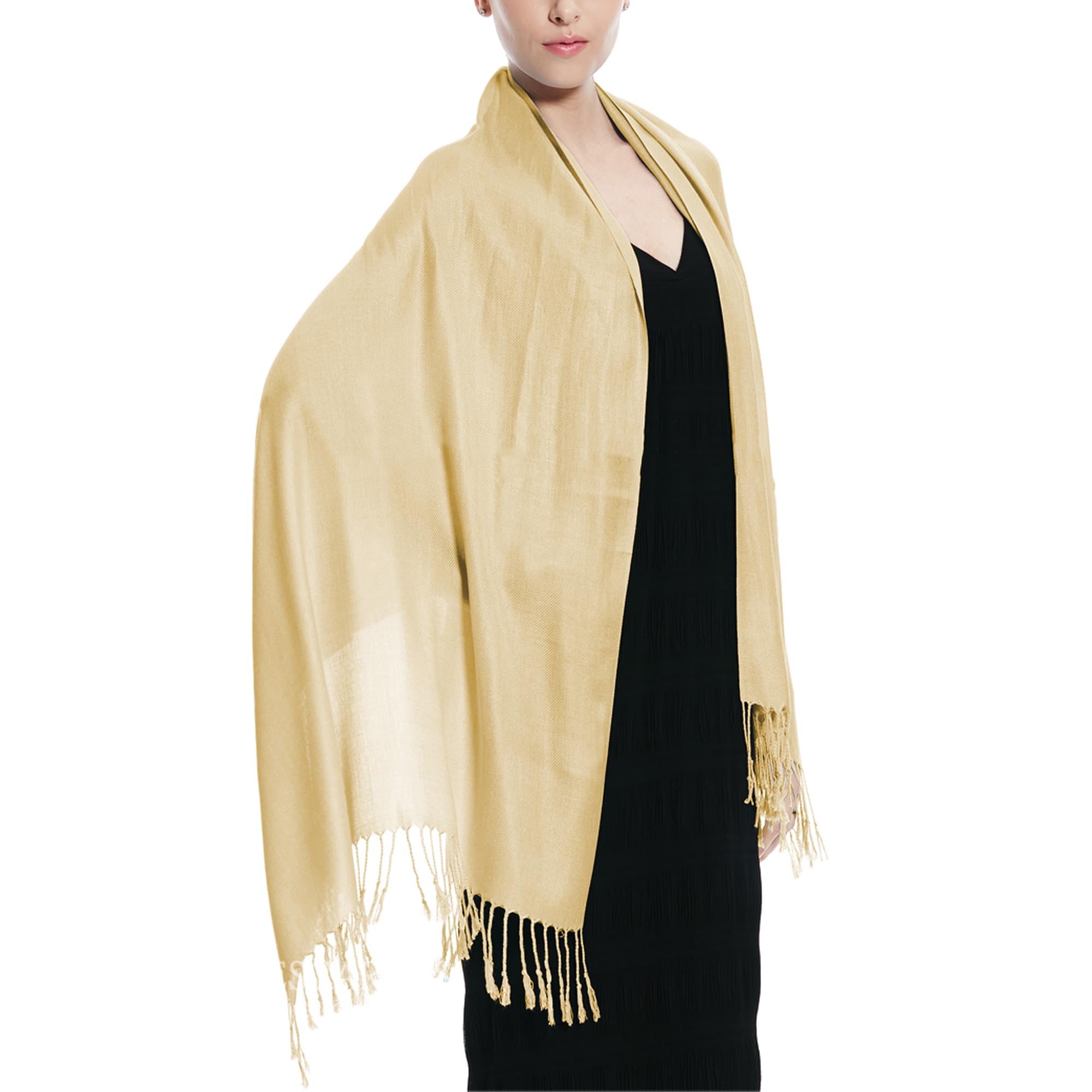 Glory Maxwomens Gm-solid Pash Pashmina Shawl