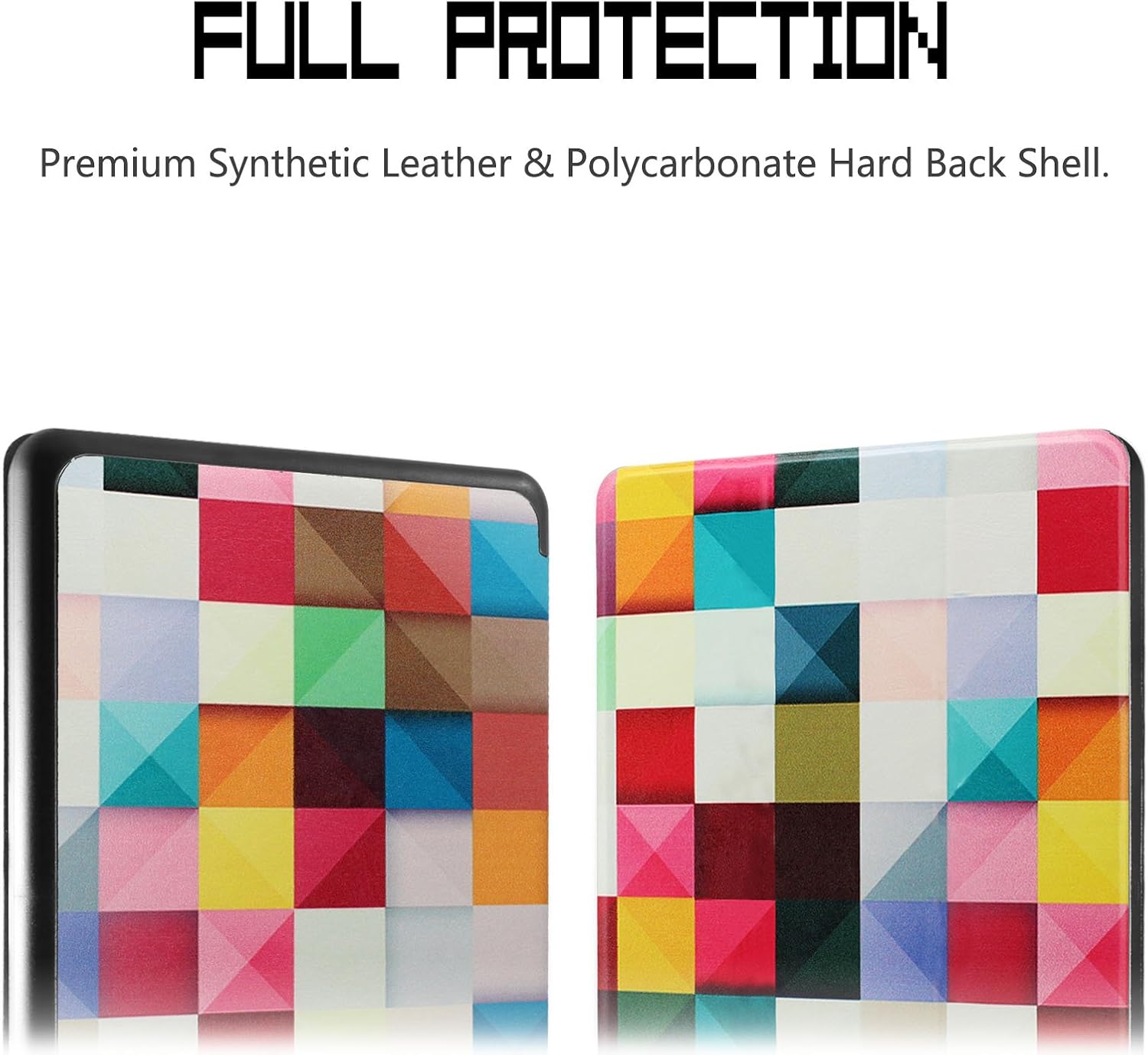 Infiland 2016 All-New Kindle 6" E-reader Glare-Free case,The Thinnest and Lightest PU Leather Smart Case Cover With Auto Wake/Sleep for All-New Kindle 2016 Release 8th Generation, Color Diamond