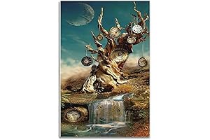 Salvador Dali Surrealism Poster for Canvas Wall Art