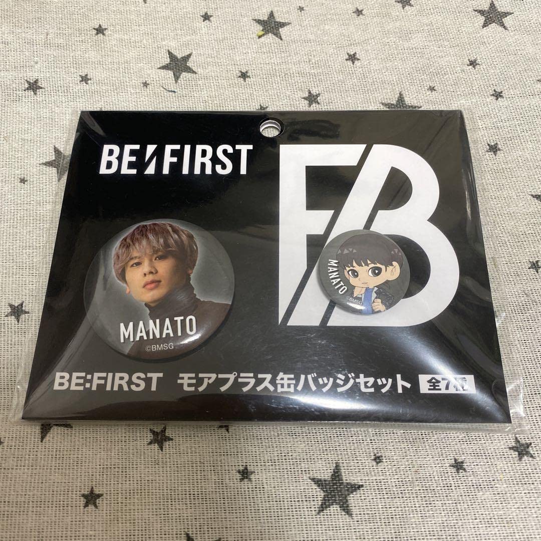 BE:FIRST 缶バッジ Amazon.co.jp: BE:FIRST モアプラス缶バッジ ビーファースト MANATO