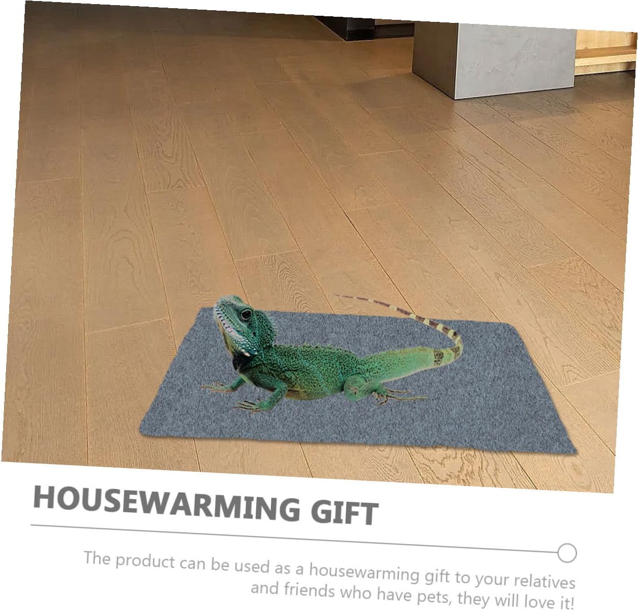 2pcs Reptile Carpet Mat Gray Terrarium Liner Cushion for Snakes Lizards Turtles Tortoises Breathable Washable Substrate for Pet Breeding Cage