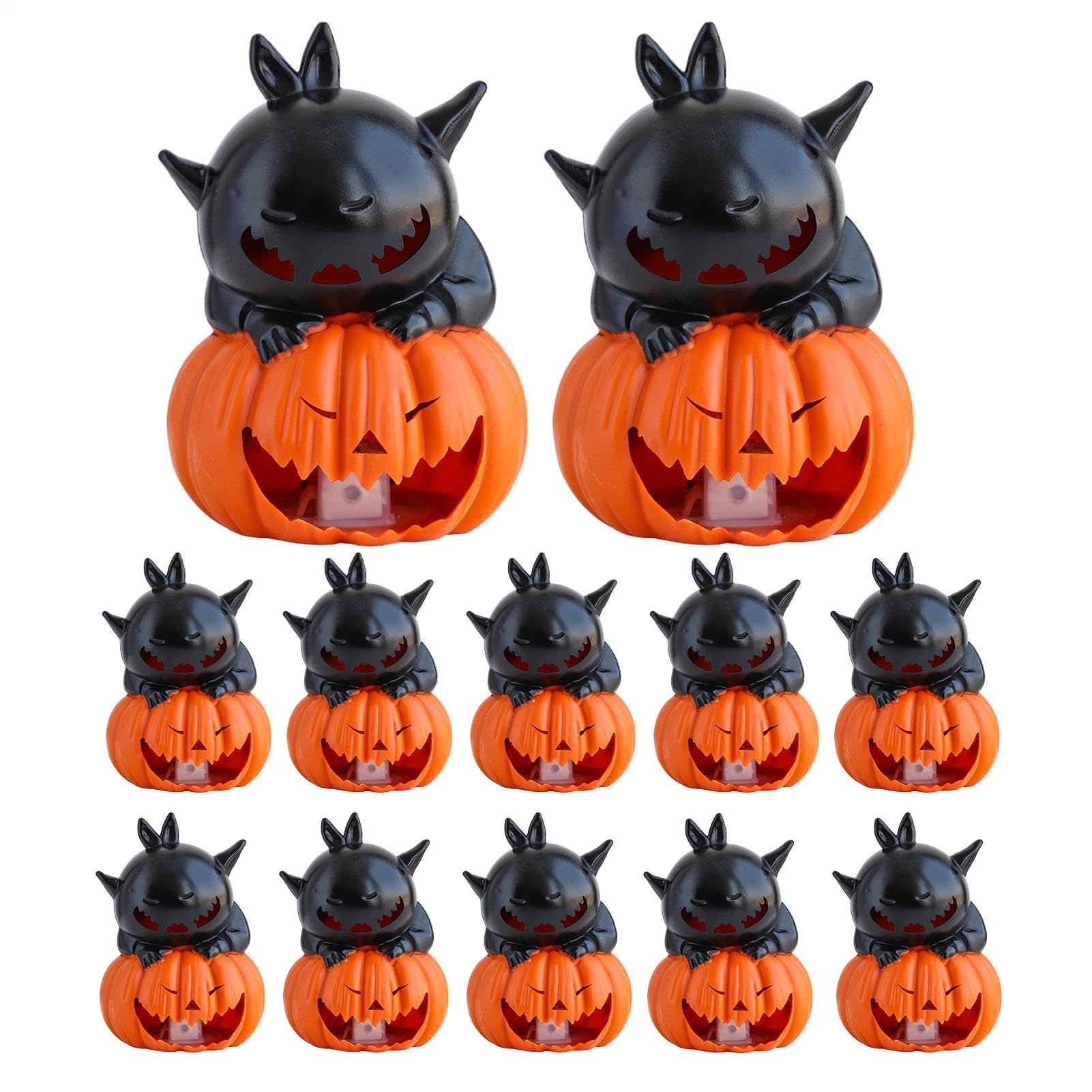 Velas de calabaza LED que evitan manchas de cera en la cena de Navidad 8
