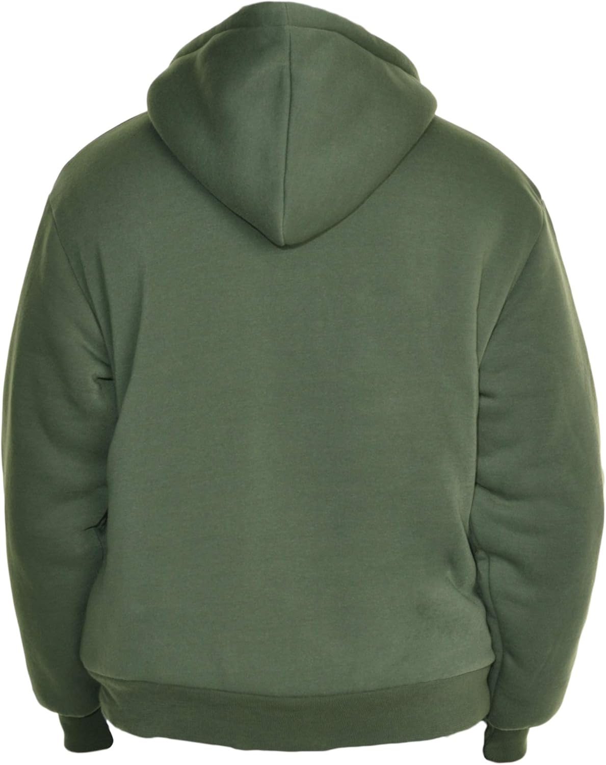 Full-Zip Sherpa-Lined Hoodie Jacket - Image 3