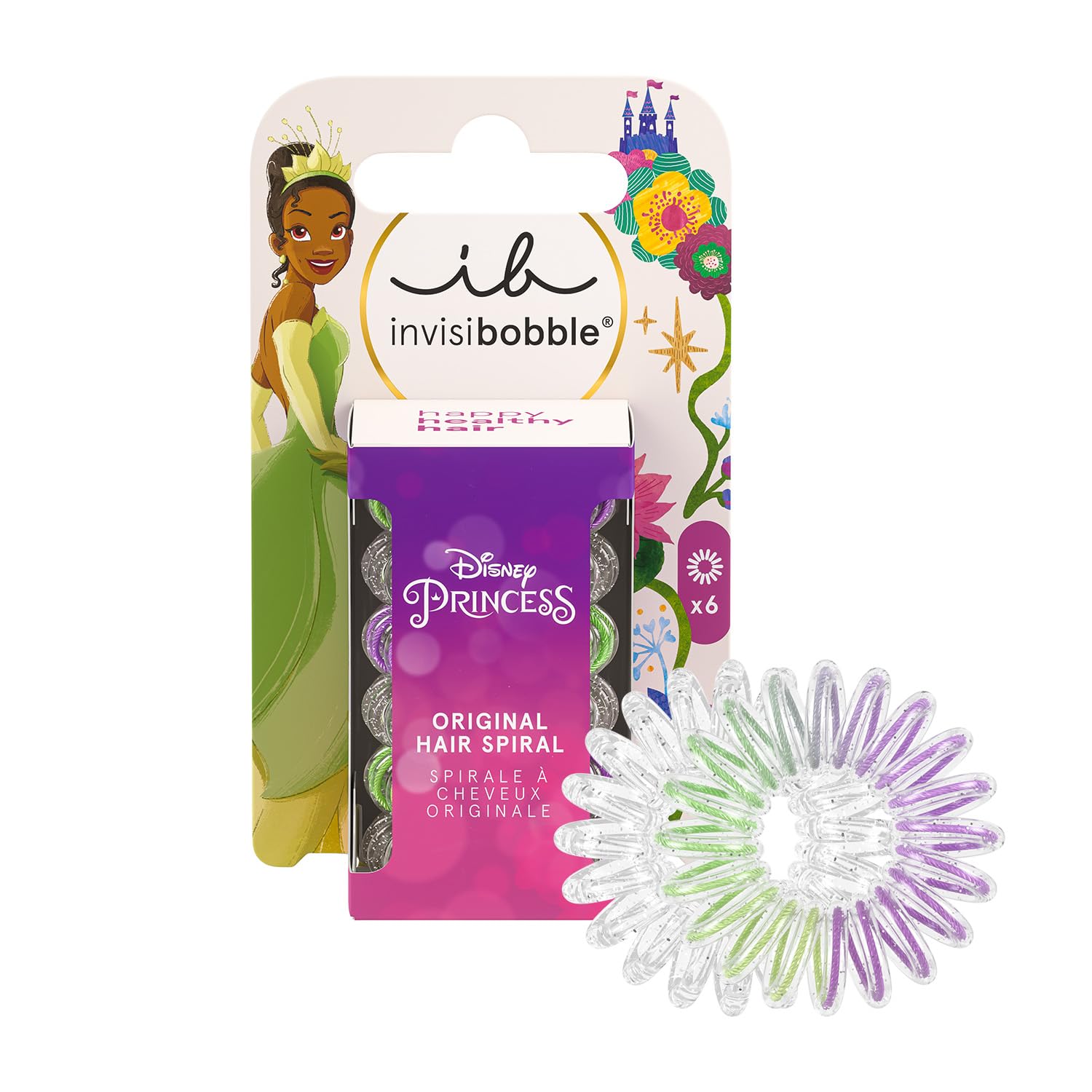 Invisibobble Kids Original Disney Tiana 6 Adet Çocuk Saç Lastiği