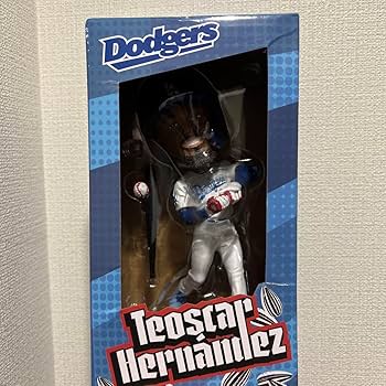 Amazon.co.jp: ドジャース テオスカーヘルナンデス ボブルヘッド