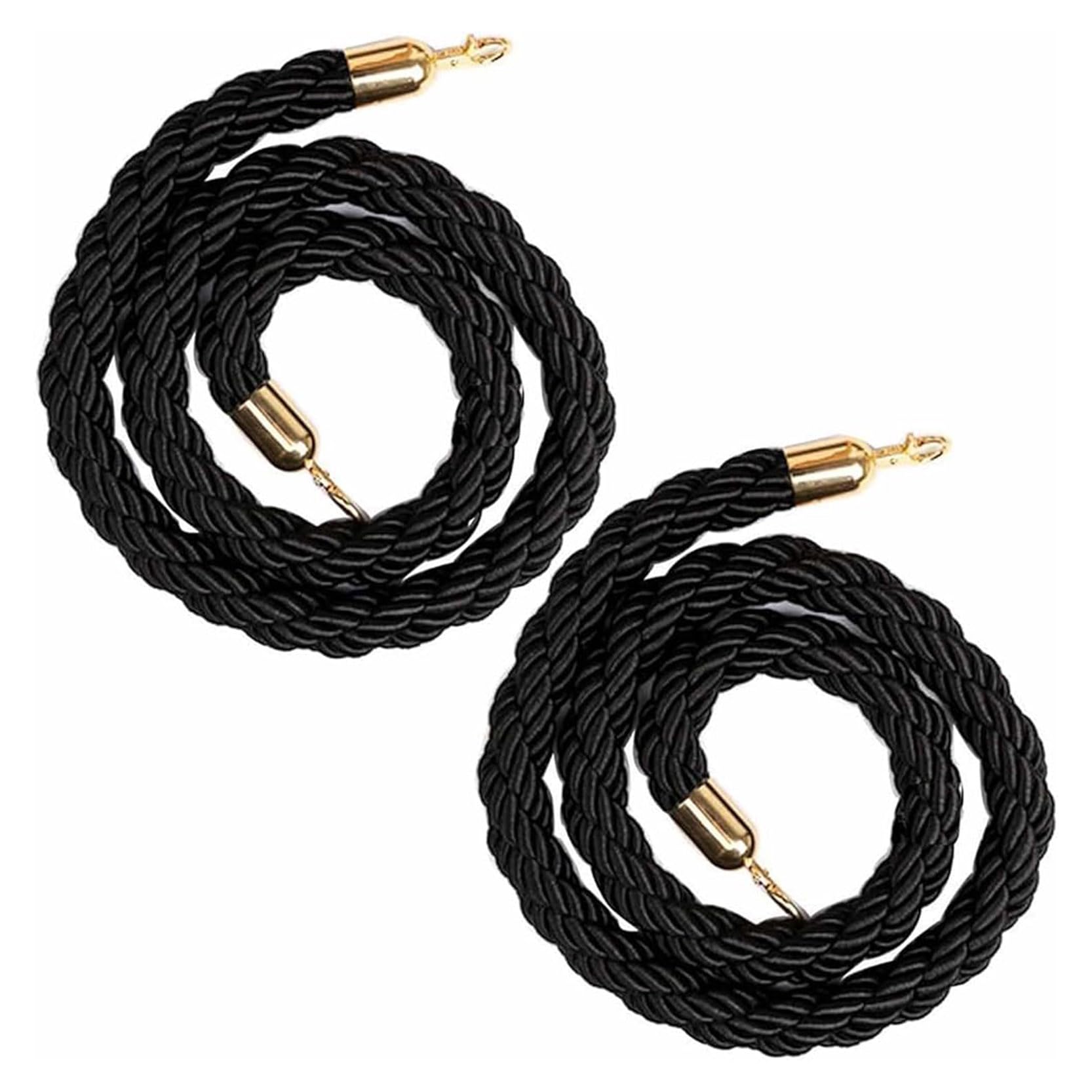 Corde de barrière portable et réglable de 90 à 305 cm pour intérieur et extérieur