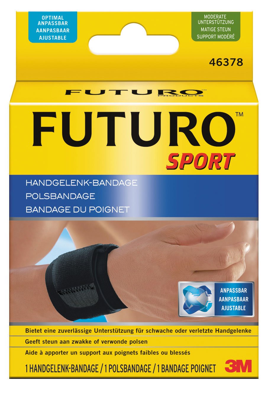 FUTURO FUT46378 - Bendaggio per polso, Sport, taglia unica