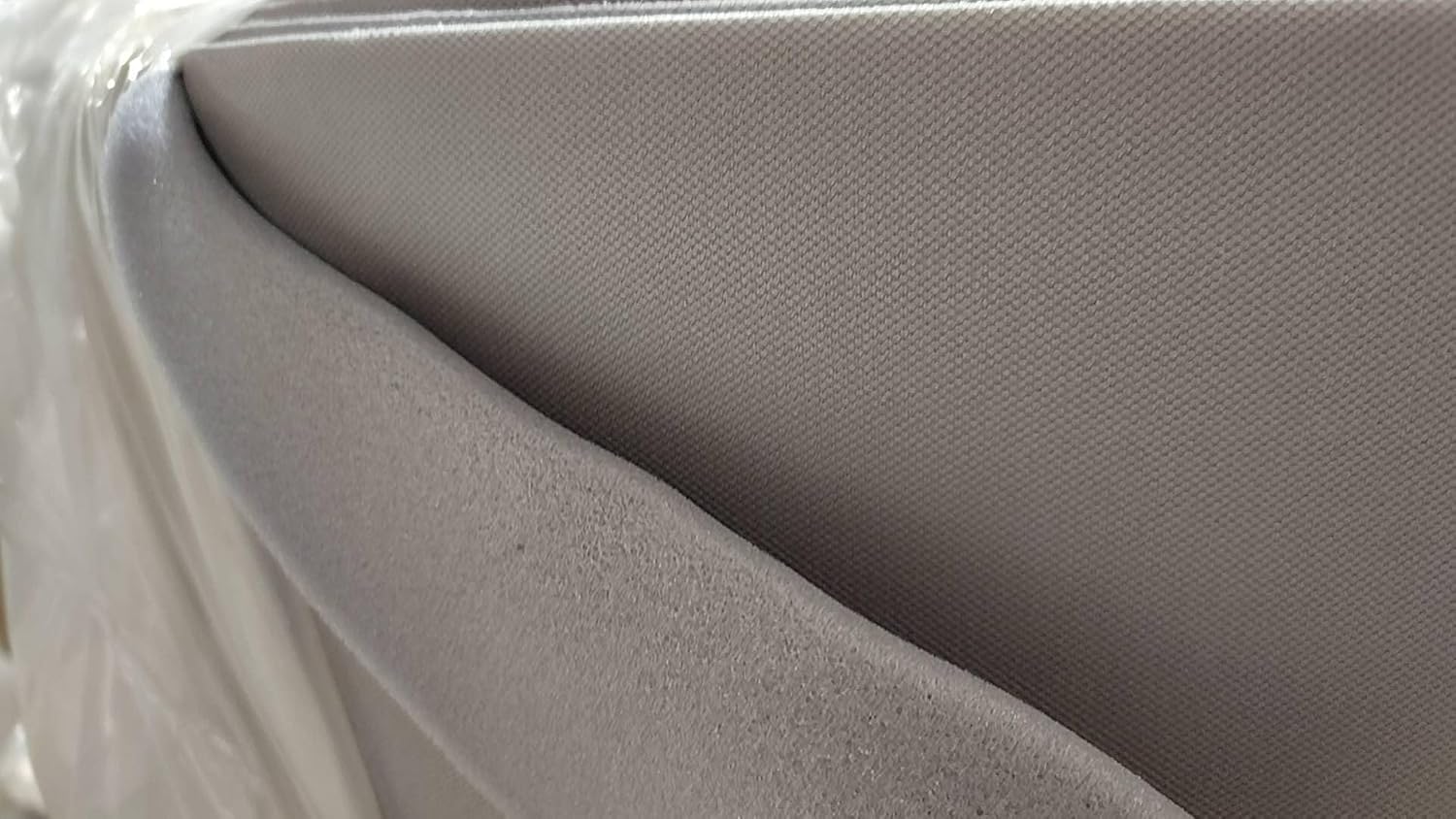 Sew Foam Upholstery Fabric Backed Gray Sew Foam 58" Wide 1/2" Thickness by The Yard (3 Yard pre Cut)