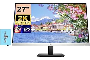 HP 27ec 27&quot; QHD IPS Monitor with HDMI, VGA and VESA Mount