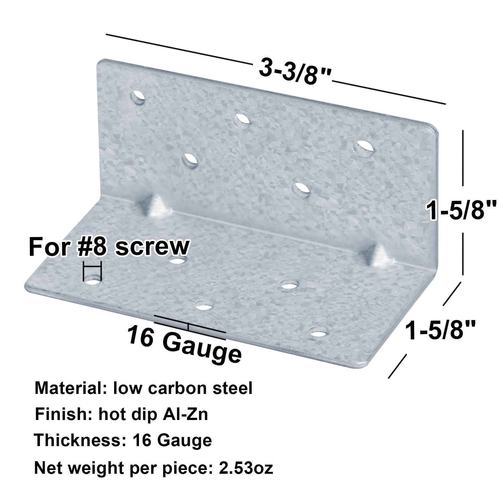 L Angle Brackets - 20 Pack -2
