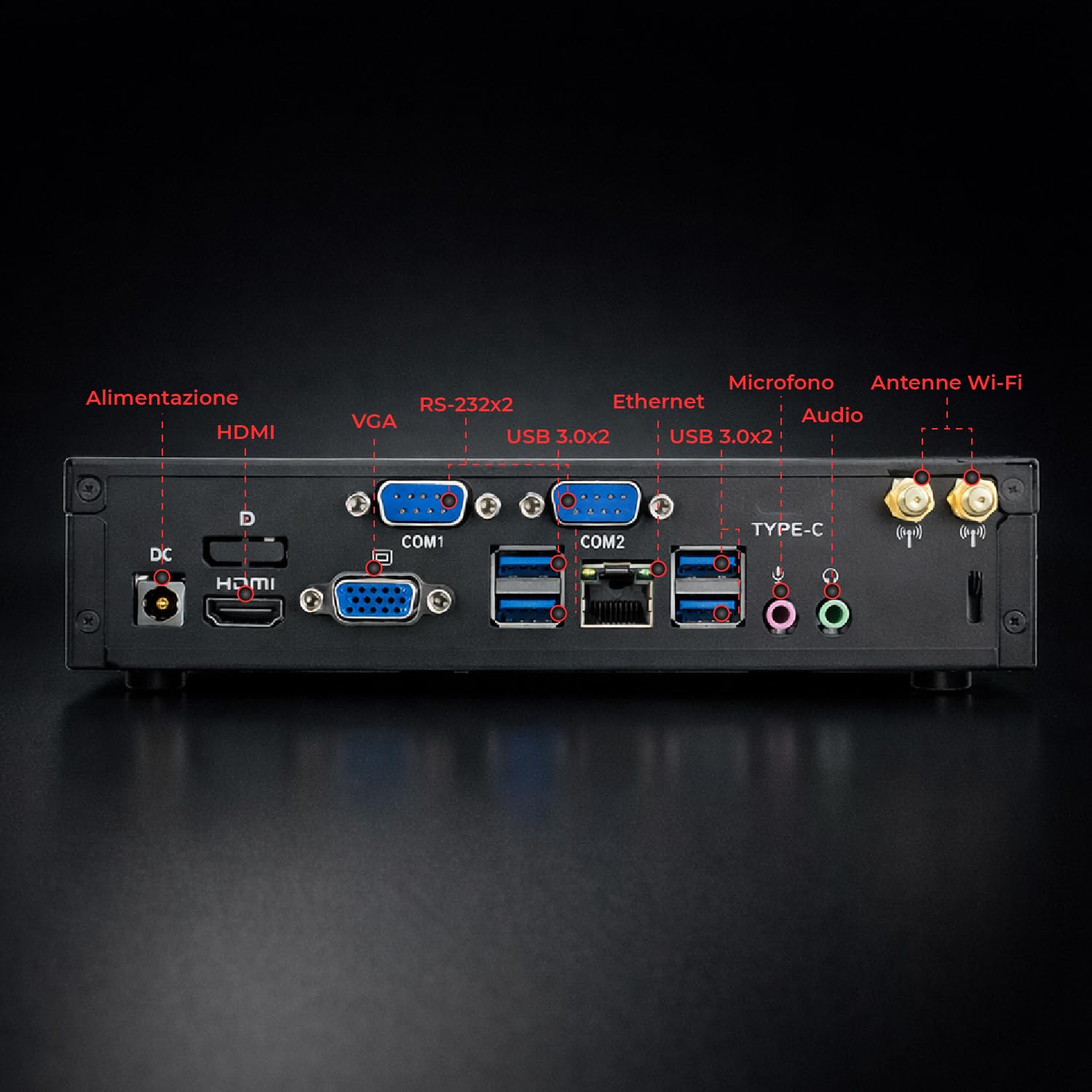 Nuwo Mini PC Computer i5 Tiny Micro 2.7GHz, Ram 8GB, SSD 256GB, WiFi, Ethernet, HDMI, VGA, Windows 10 Pro
