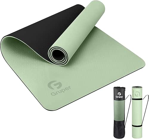 Yoga Mat Non Slip, Eco Friendly Fitness Exercise Mat with