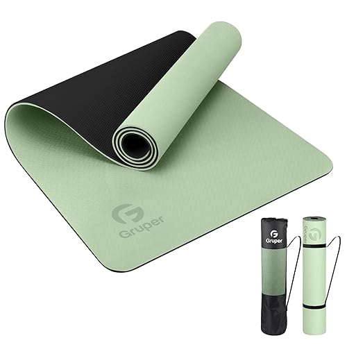 Yoga Mat Non Slip, Eco Friendly Fitness Exercise Mat with