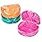 Practicon Marble Retainer Cases, Orthodontic Aligner Case, Mouth Guard Holder (3 Pack) Oasis