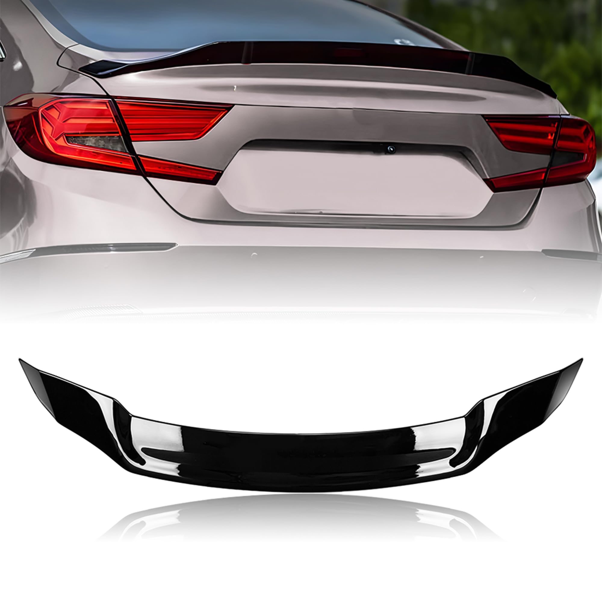 Alerón Trasero Compatible Con Honda Accord 2018-2022, Pico De Pato