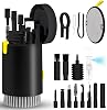 Kit de limpieza de 20 en 1 para laptop, teléfono, pantalla, audífonos, limpiador de teclado, kit de limpieza de teclado con cepillo y spray limpiador electrónico para Airpods Pro, iPad, iPhone Pro, cámara, limpieza de computadora 1