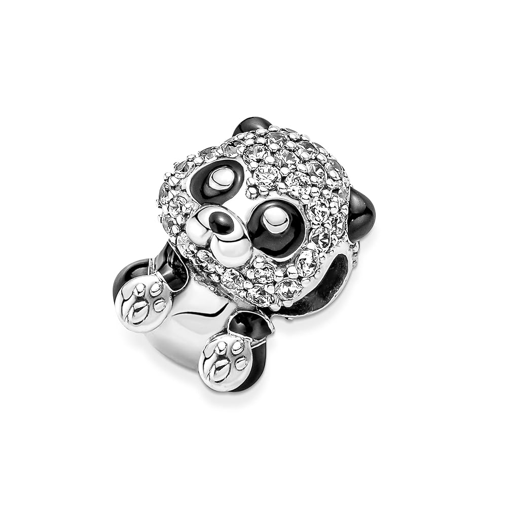 【新品】OHGA PANDA CHARM 新品】OHGA PANDA CHARM Sparkling Cute Panda Charm