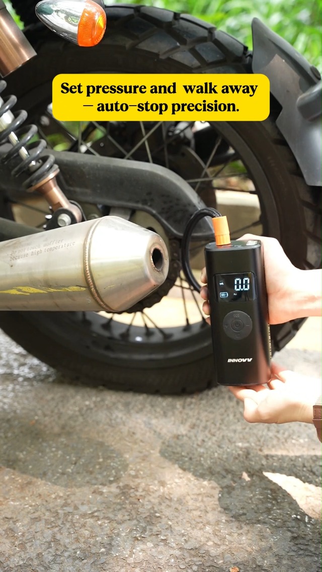INNOVV P1 Draagbare bandenpomp 6000 mAh