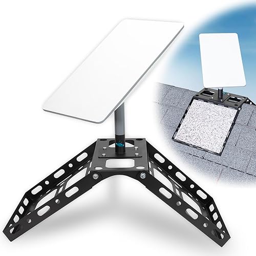 Starlink - Soporte de riel de techo para camioneta Starlink Sprinter con tuercas de ranura en T, soporte de barandilla Starlink con clip en forma de